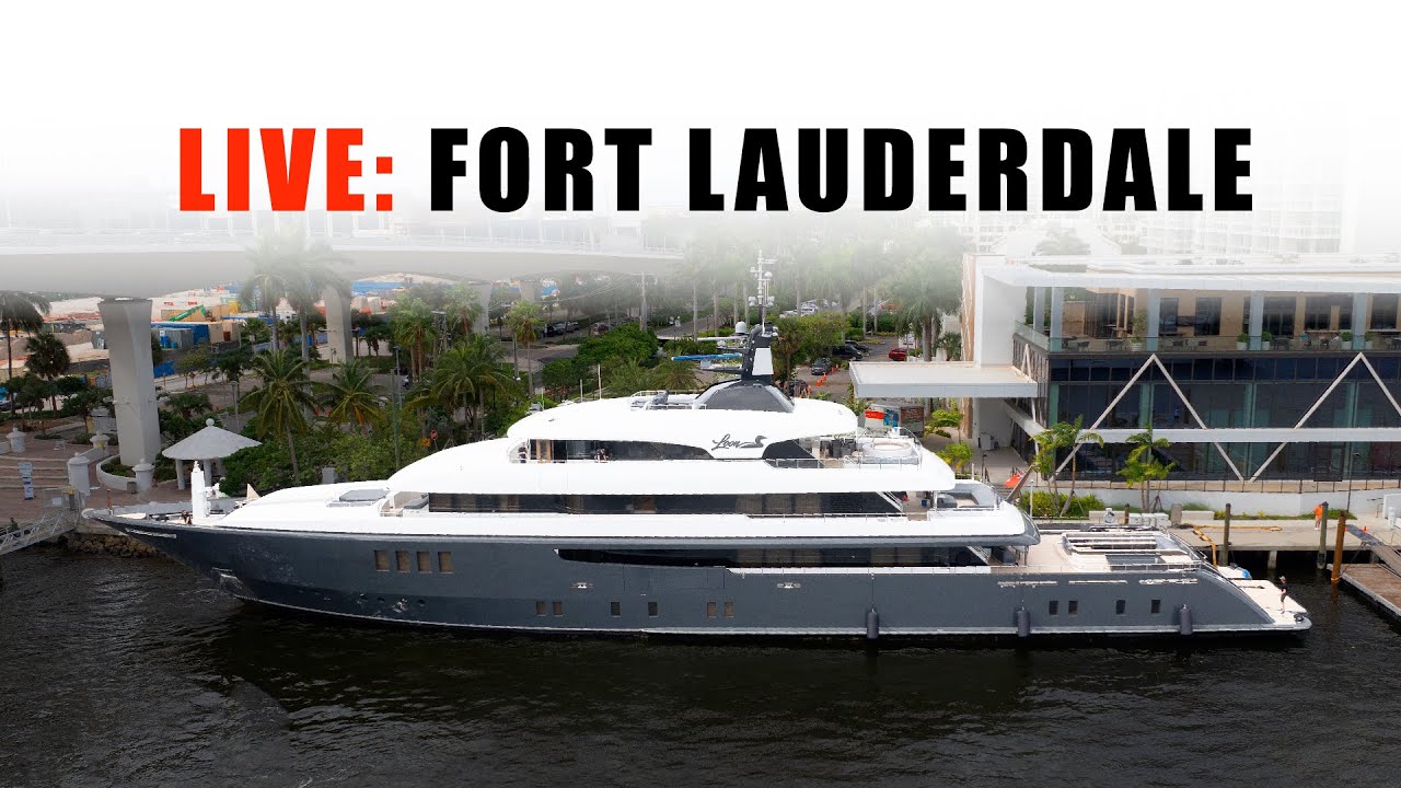 LIVE: Motor Yacht Loon la Fort Lauderdale Boat Show (FLIBS)