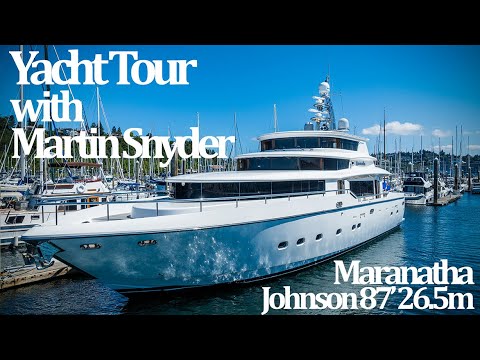 Cel mai mult iaht pentru 2,25 milioane USD? Maranatha Johnson 87' 26.5m Skylounge Yacht de vânzare