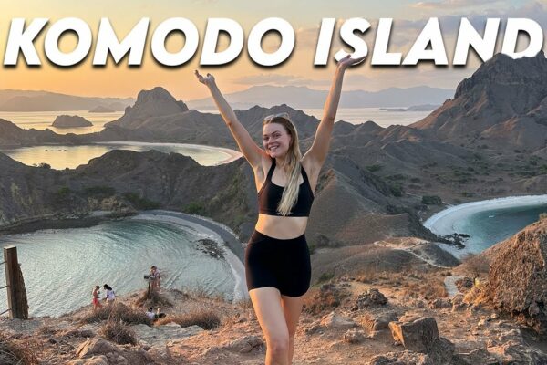 Navigați pe INSULA KOMODO Indonezia 🇮🇩 Plaja Roz, Insula Padar, văd Dragonii Komodo și Raze Manta!