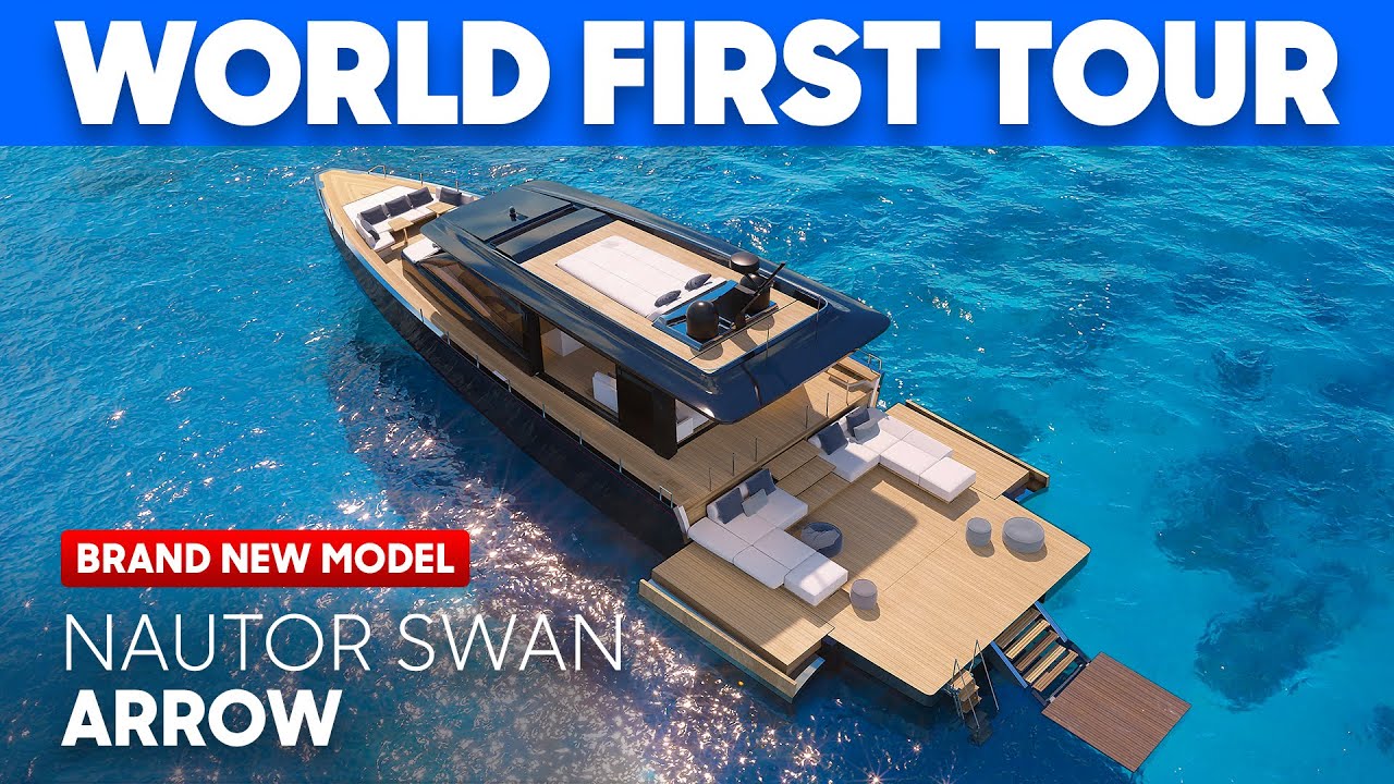 Acesta este cel mai sexy iaht de 75 de picioare? Tur și recenzie exclusivă la Swan Arrow