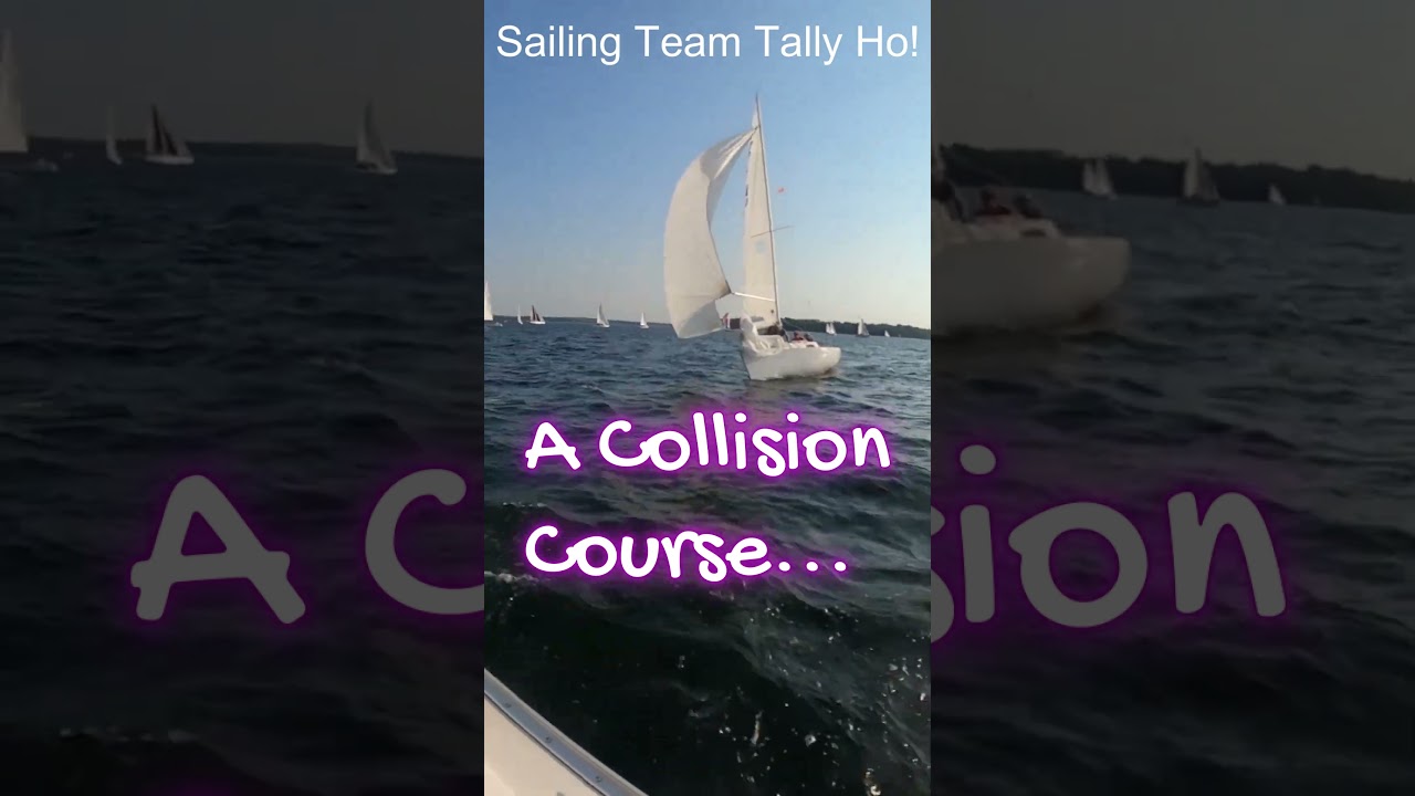 Curs de coliziune! De ce cursele cu iahturi nu pot fi fără vină #sailing #yachting #sailingvideo #short