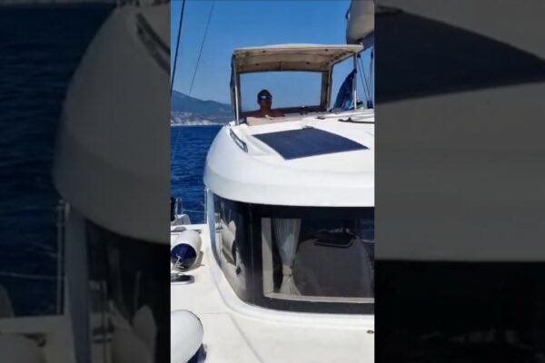 NINA Day 4/7 Sailing Yacht | SCOPELOS, SINGURI, CARTOFI | Lagoon 40 Catamaran Sporades Island #yt