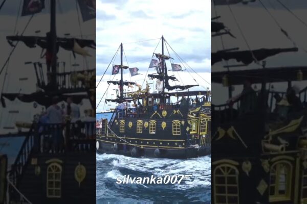 Piratii din Marea Ionică Grecia | Viața de călătorie grecească în iahting | Căpitanul Jack Sparrow | TikTok Viral