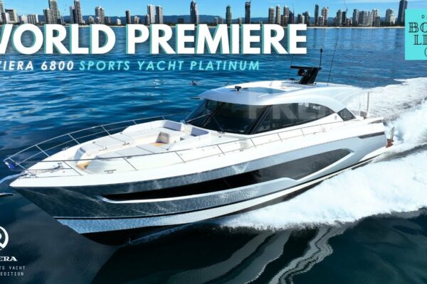 NOU Riviera 6800 Sport Yacht Platinum - Primul tur detaliat și test