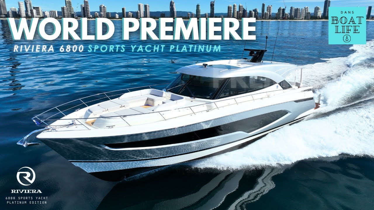 NOU Riviera 6800 Sport Yacht Platinum - Primul tur detaliat și test