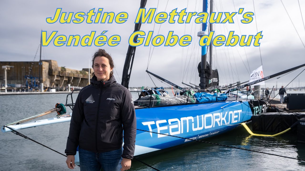 Debutul la Vendée Globe pentru superstarul elvețian Justine Mettraux