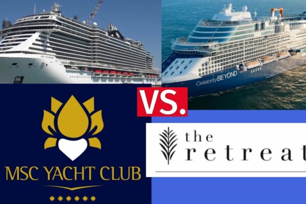 Retragerea celebrităților vs. MSC Yacht Club