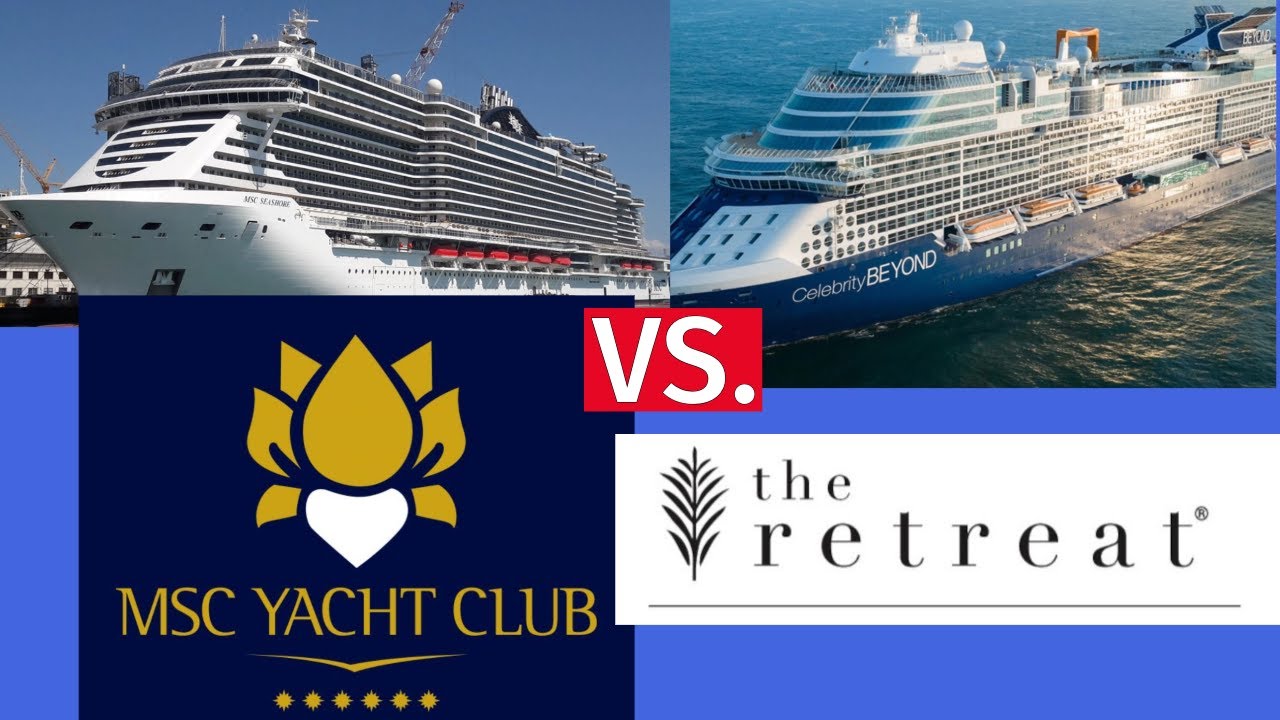 Retragerea celebrităților vs. MSC Yacht Club