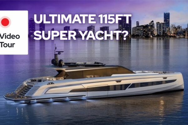 Super Yacht suprem de 115 ft? Vanquish VQ115 - Uimitor!