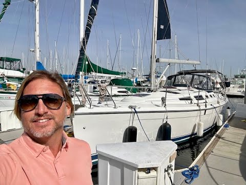 Barcă cu pânze Hunter 38 2008 de vânzare în San Pedro, California, recenzie video explicativă de: Ian Van Tuyl