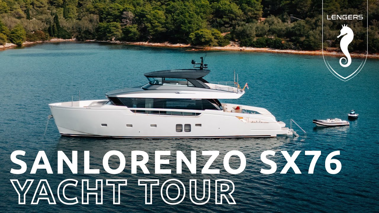 Tur cu iahtul: Sanlorenzo SX76