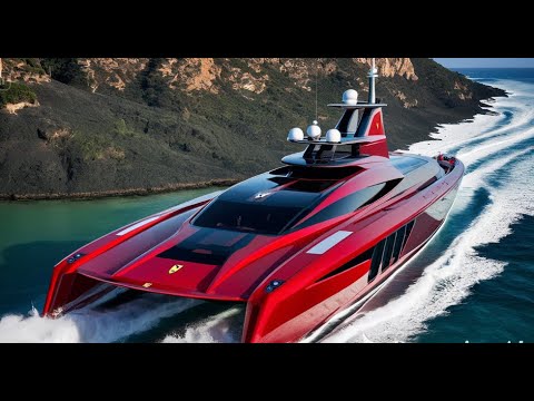 AI Ferrari Yachting & Racing Redefinind puterea și eleganța pe apă