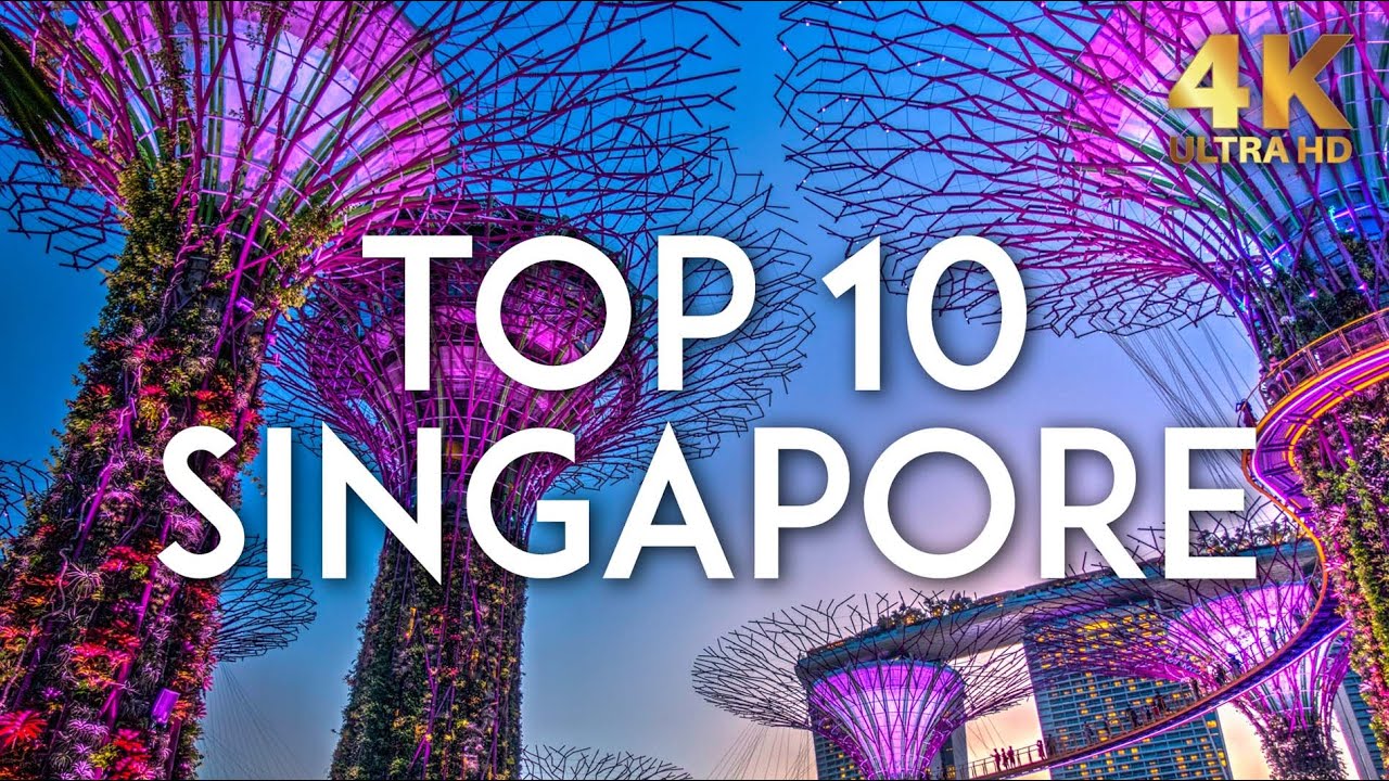 TOP 10 lucruri de făcut în SINGAPORE | Ghid de călătorie 4K