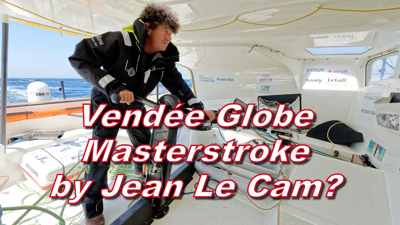 Act de geniu al lui Jean Le Cam Vendée Globe?