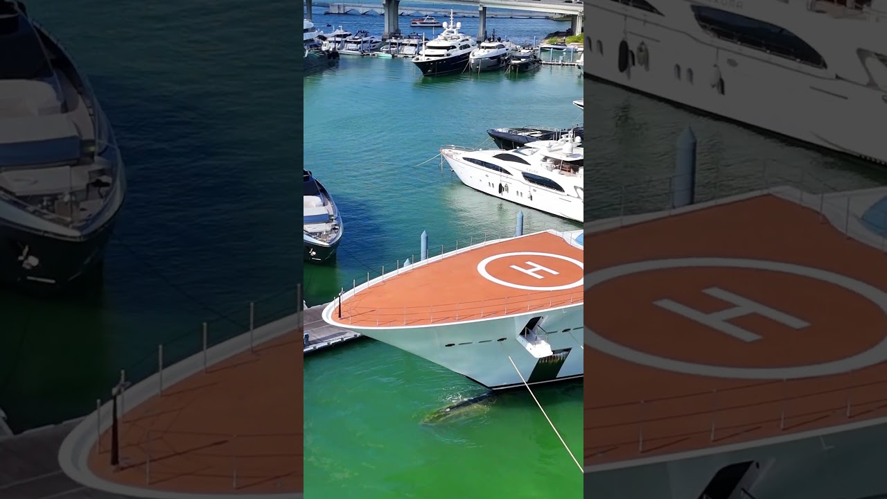 MEGA YACHT MARINA #boating