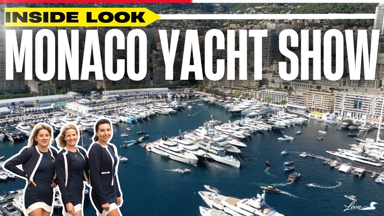 La bord la Monaco Yacht Show