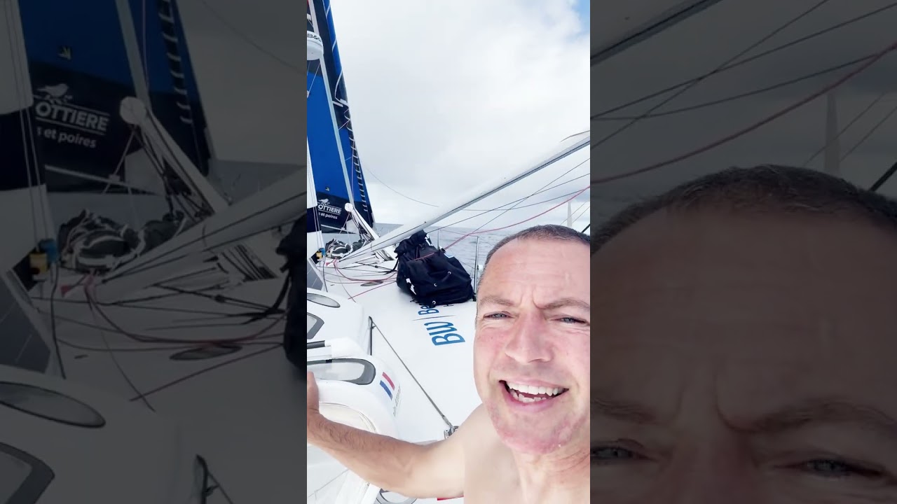 a întrerupt Romain înainte de toaletă | Vendée Globe 2024