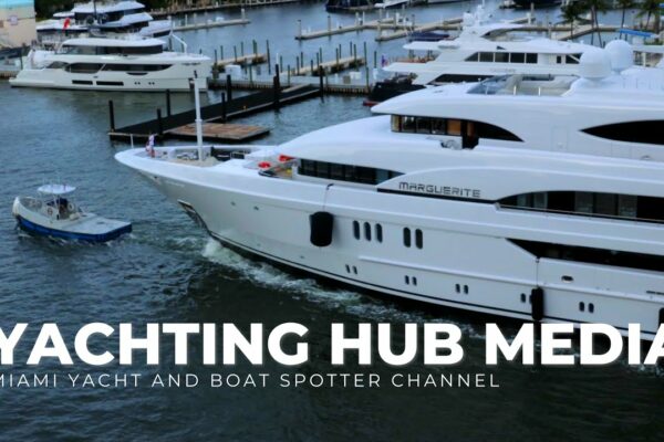 Observarea iahturilor în Fort Lauderdale cu câteva zile înainte de Boat Show FLIBS2024 | Canalul Yacht Spotter