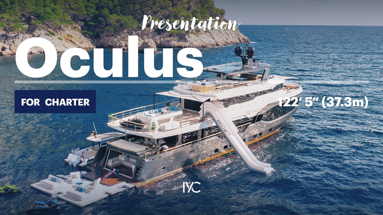 OCULUS | Versatilitate ca niciodată cu superyacht-ul Numarine de 122'5" (37,3 m) | Pentru charter cu IYC