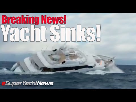 Se rupe... SuperYacht-ul de 40 de metri se scufundă în largul coastei Italiei! | Ep117.5 Știri SuperYacht