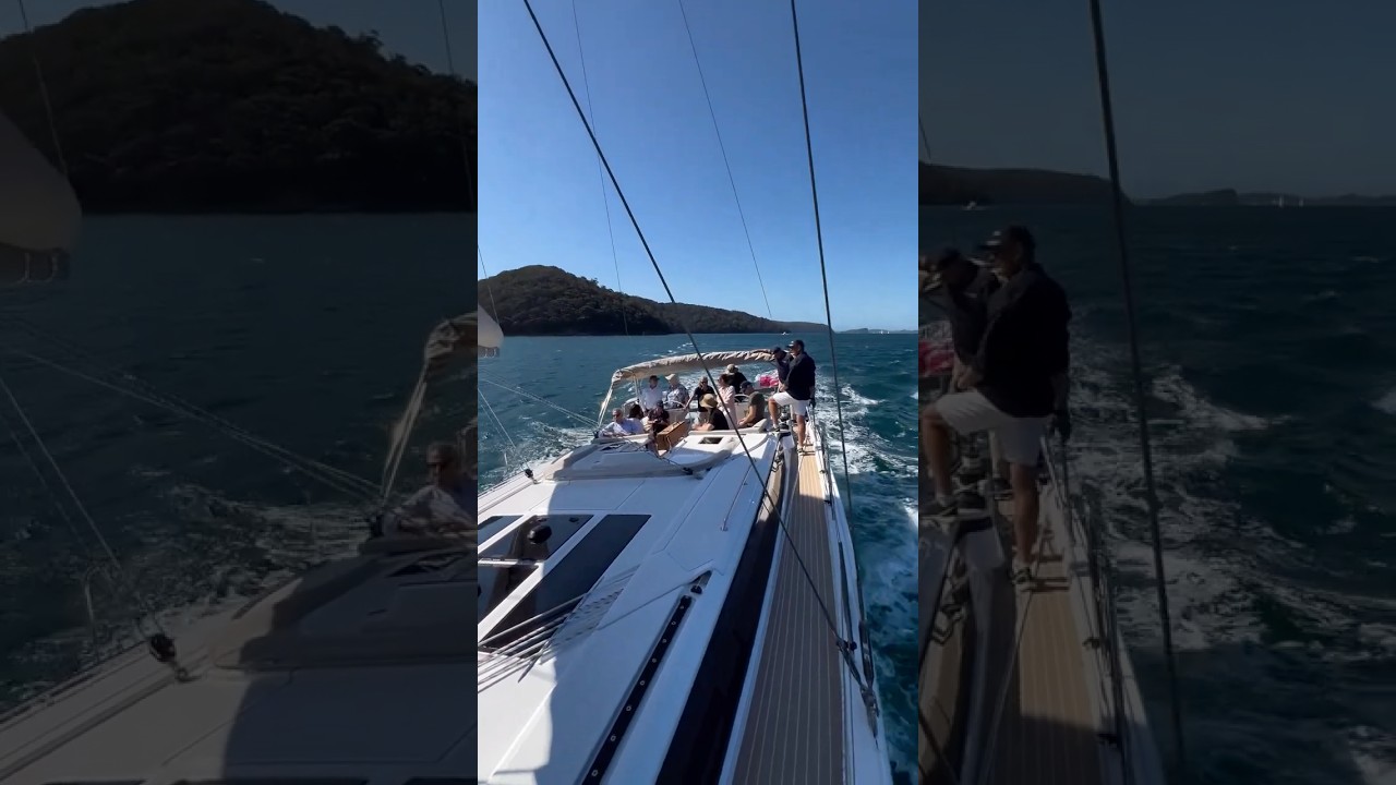 Bavaria C46 Test Sail pe Pittwater