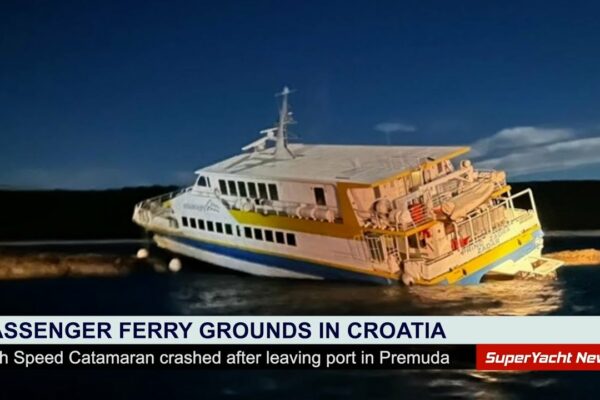 VIDEO: Terenul feribotului de mare viteză din Croația | Clipuri SY