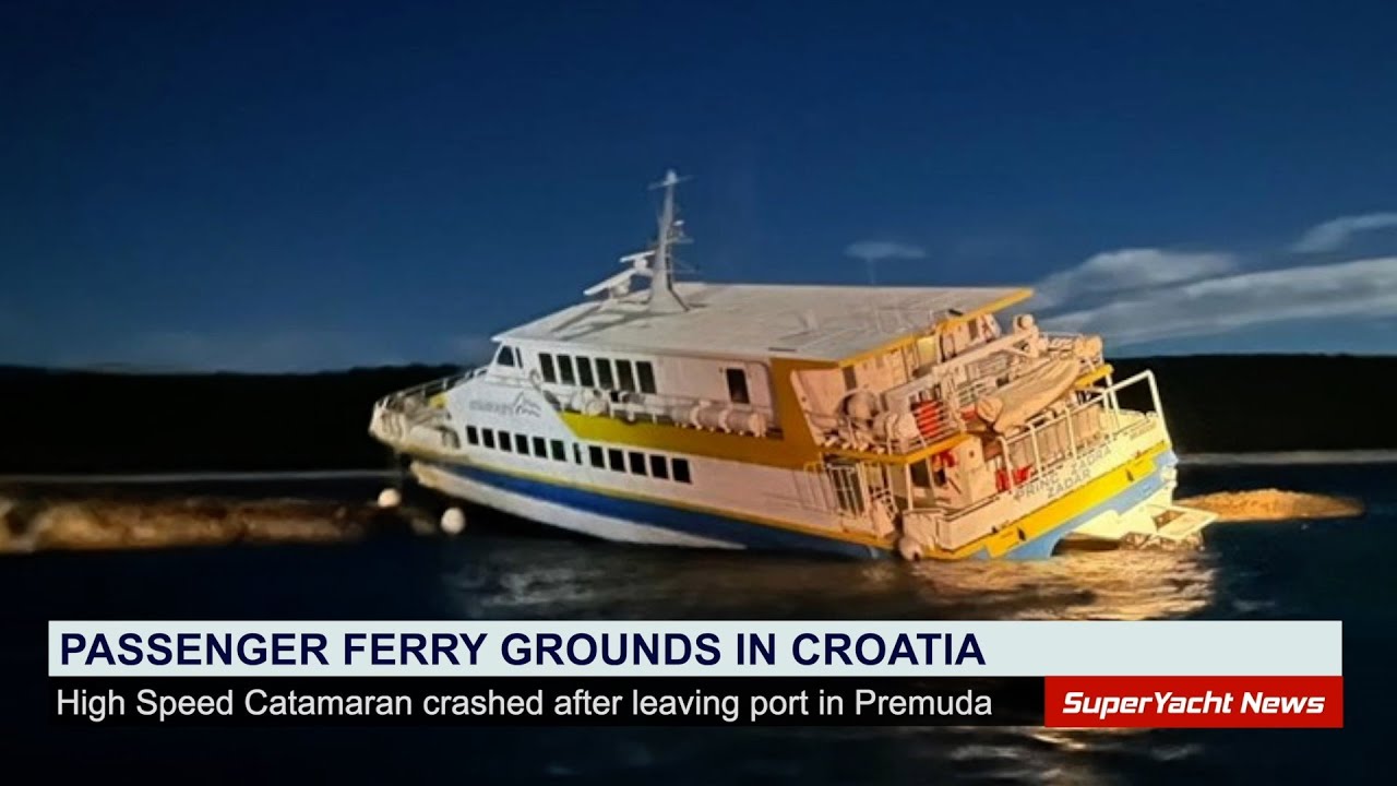 VIDEO: Terenul feribotului de mare viteză din Croația | Clipuri SY