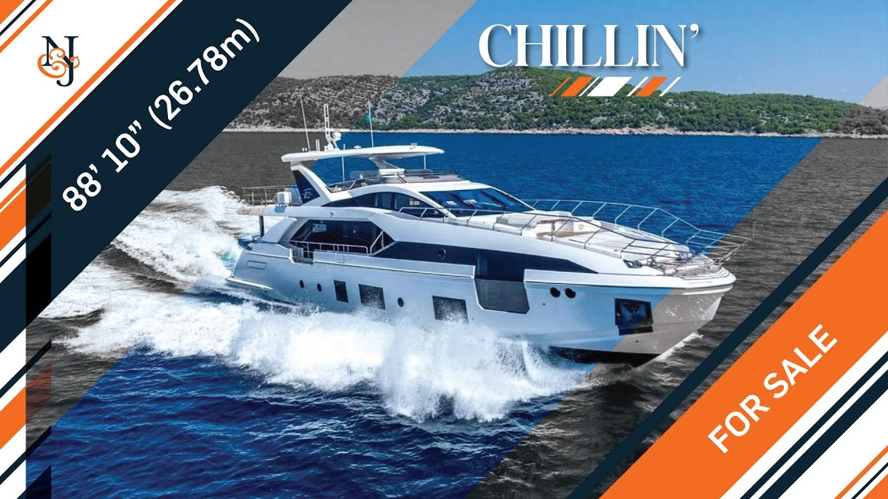 M/Y CHILLIN' de Vanzare | 88' (26,78 m) Yacht Azimut