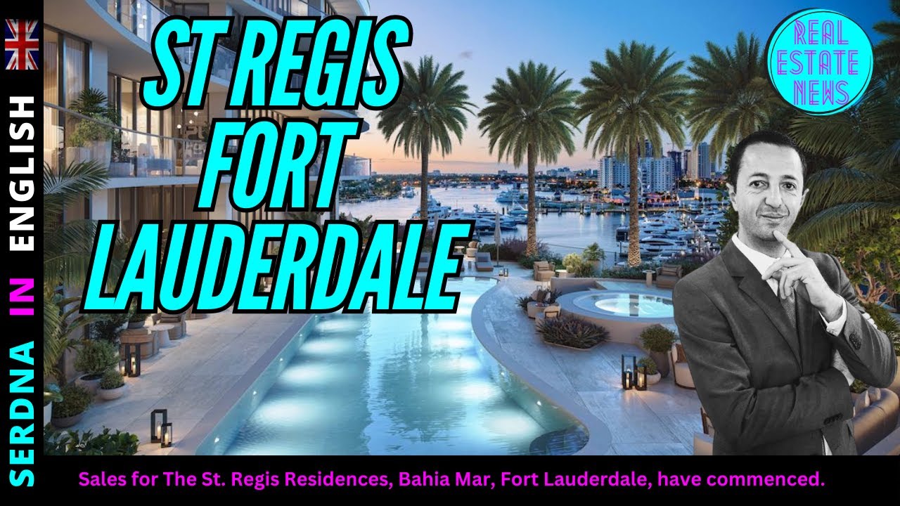S-au dezvăluit planuri pentru The St Regis Resort and Residences Bahia Mar din Fort Lauderdale