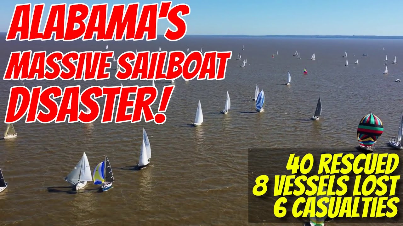 MASSIVE STORM lovește cursa cu barca cu pânze în Mobile Alabama - Ep 304 - Lady K Sailing