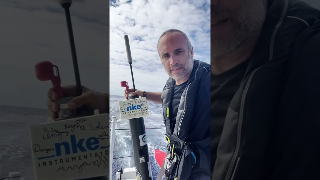 Moment științific la bord pentru Fabrice Amedeo | Vendée Globe 2024