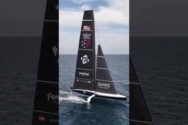 Patriot | Iahtul cu foiling AC75 de la American Magic