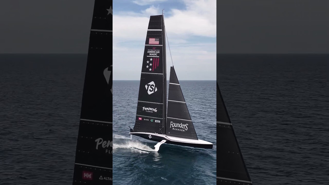 Patriot | Iahtul cu foiling AC75 de la American Magic