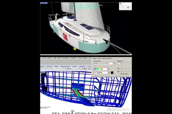 6.5m SCOW Sail Yacht Architecture & Design Andrei Rochian pentru Sailslife Bucharest Romania