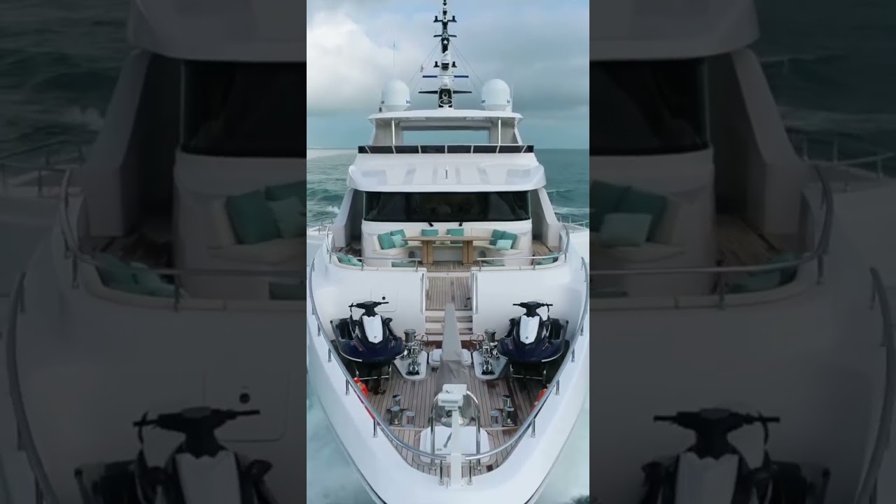 Majesty 140 Tri Deck Marvel mp4 #yachting #superyacht #luxuryyachting