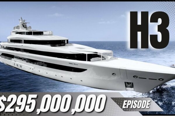 În interiorul impresionantului Superyacht H3 de 295.000.000 USD