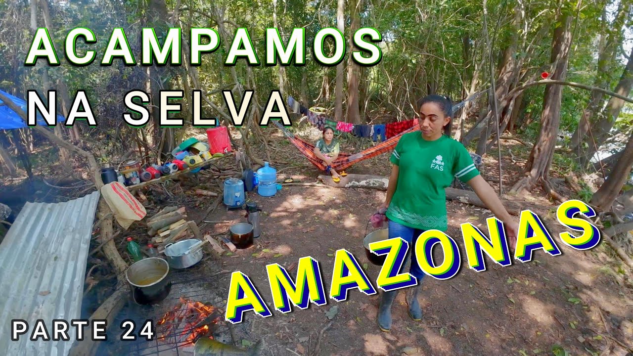 CAMPING LA LAGO DO ANZOL - PIRARUCU DESPESCA - VIDEO 24