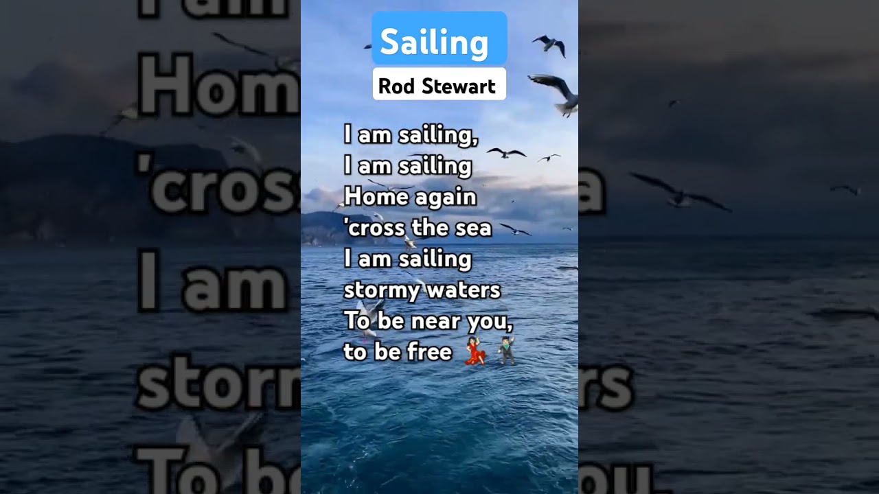 Cântec de navigație de Rod Stewart #songlyrics #music #youtubeshorts