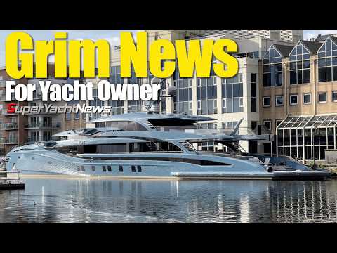 Grim Turn în deținut superyacht proprietar al MY Phi | SY News Ep413