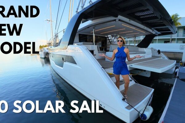 NOU 60 Solar Sail Xquisite Catamaran Yacht Tour