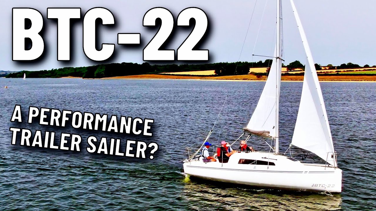 BUCKLEY BTC-22 PERFORMANCE TRAILER SAILER | Revizuire barca + Test Sail