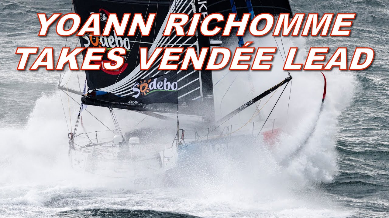 Actualizare Vendée Globe Tuesday Morning - Yoann Richomme trece în frunte