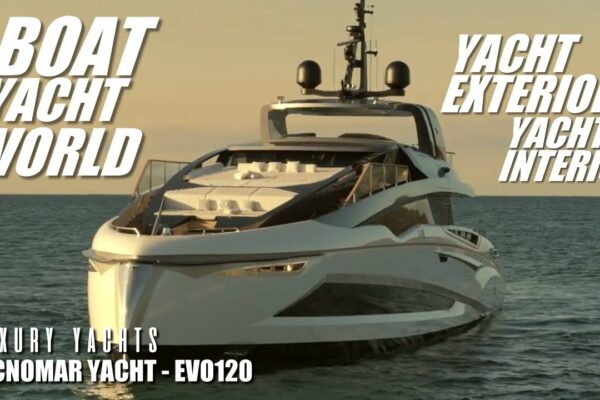 TECNOMAR YACHT EVO120 #boating #yachting