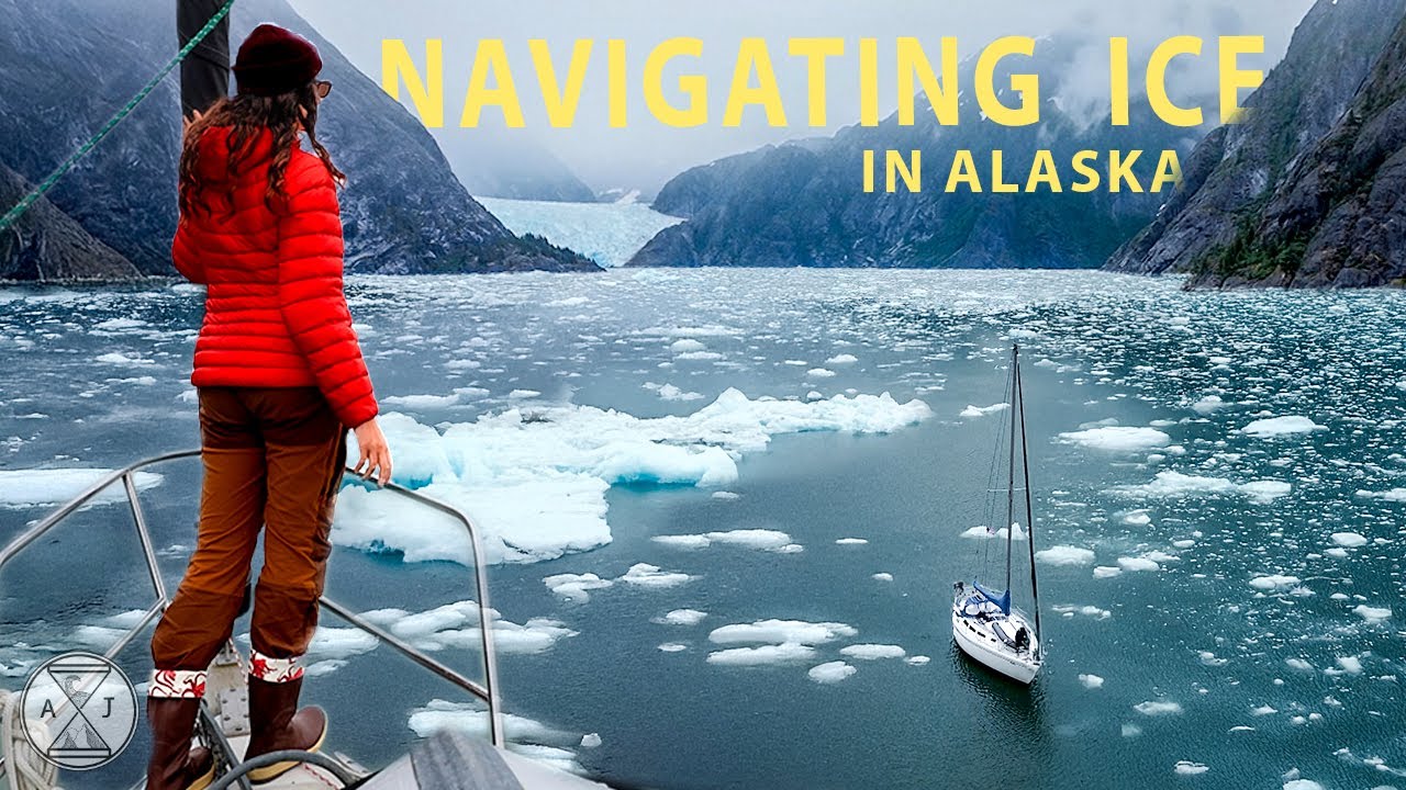 Navigarea în gheață în fiordurile glaciare din Alaska | A&J Sailing S4EP11 Croazieră în Alaska