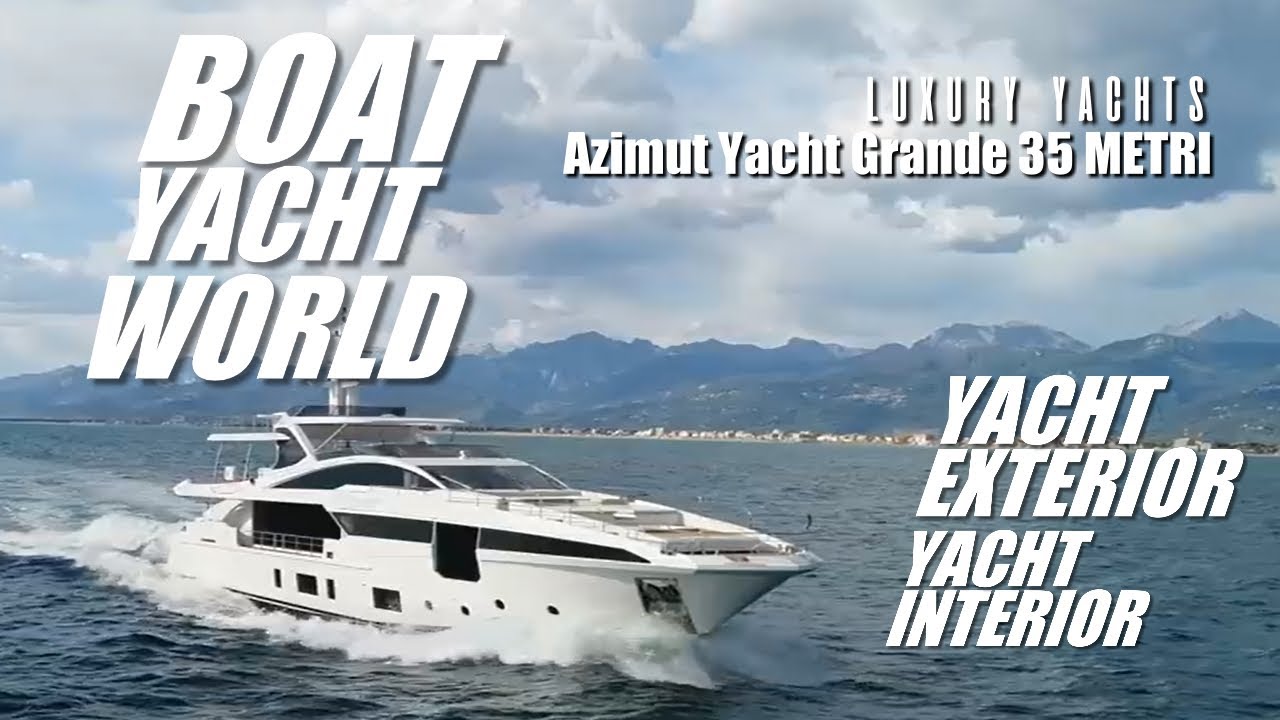 Azimut Yacht Grande 35 METRI #boating #yachting