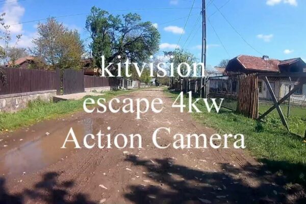 Cameră de acțiune Kitvision Escape 4KW | exemplu video | 1080p 60fps