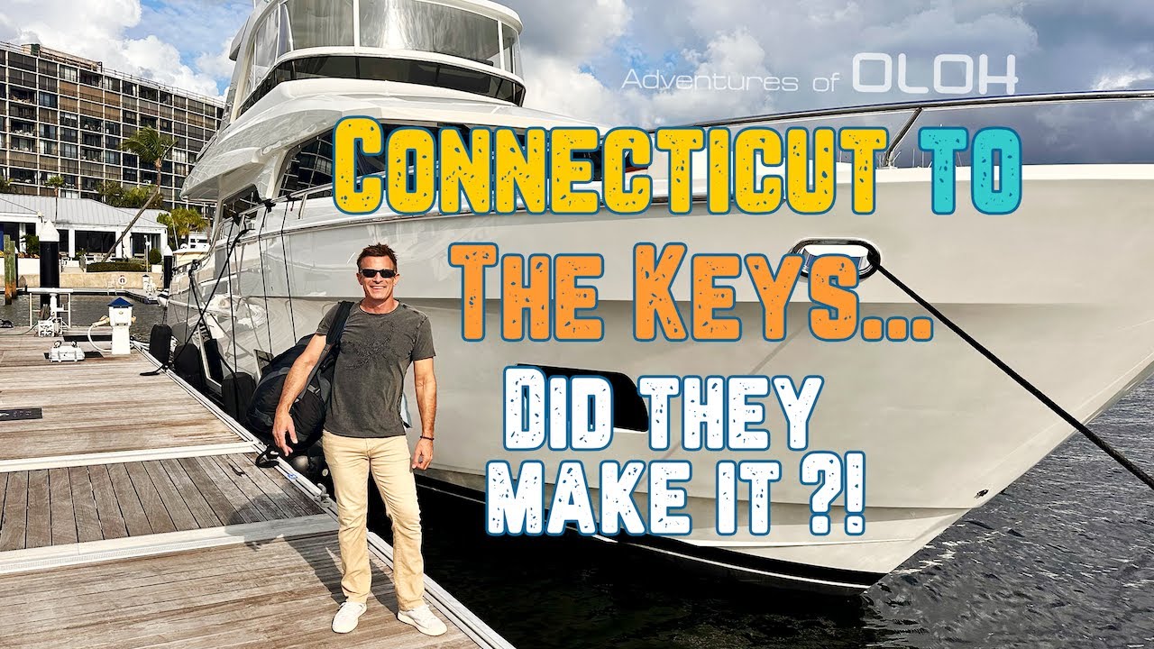 Croazieră cu iaht cu motor - Connecticut spre sudul Floridei în 12 zile pe o lungime de 70 de subsol!