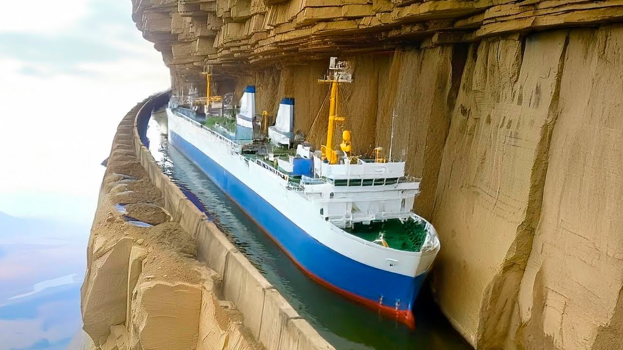 Acesta este modul în care China a făcut posibilă navigarea deasupra munților