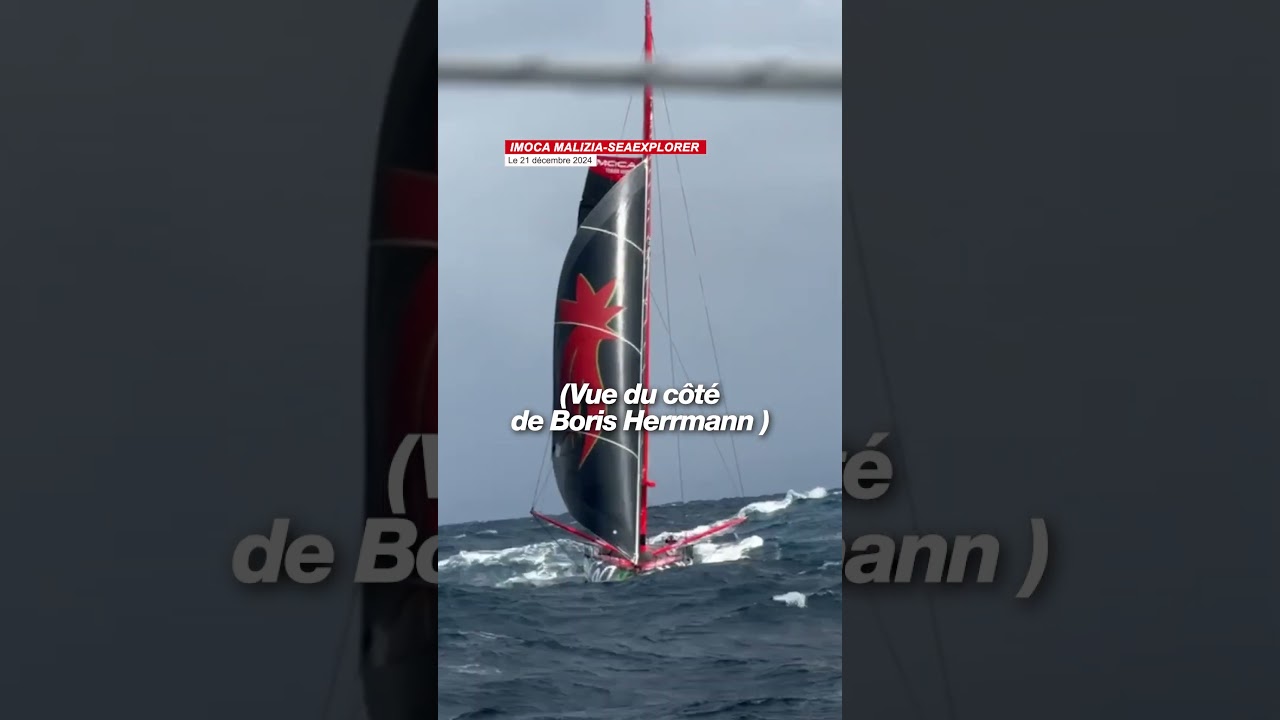 2 căpitani Vendée Globe se intersectează în mijlocul Pacificului