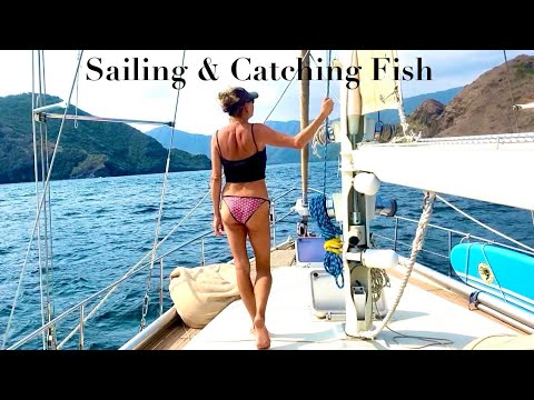 Prinderea de pește în timp ce navigați în Indonezia